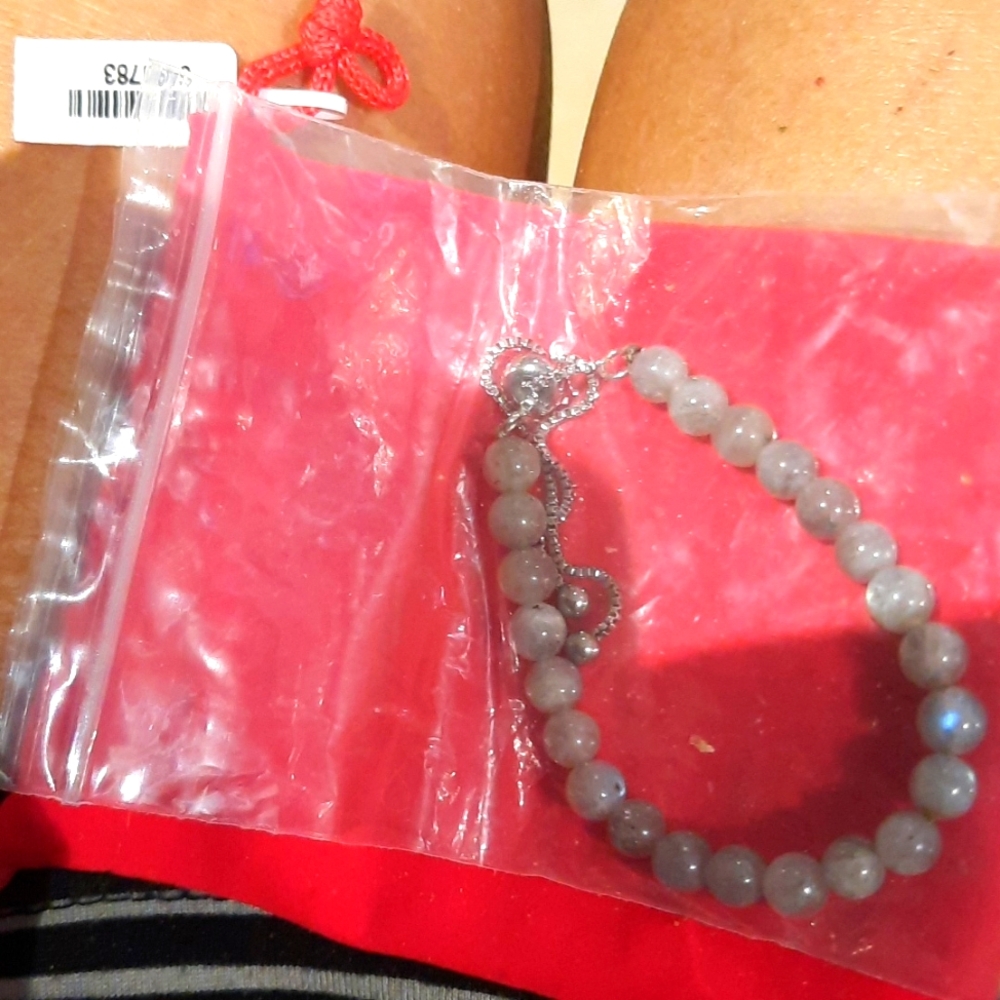 NIB AUTHENTIC GENUINE LABRADORITE ✨️ ADJUSTABLE BRACELET
